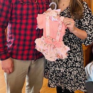 EUC Kaileigh Black and White Floral Dress MP from Stitch Fix